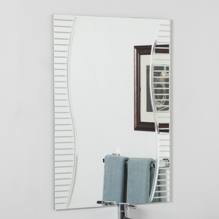 80015 Modern wall mirrors with full glass for hotel decorations