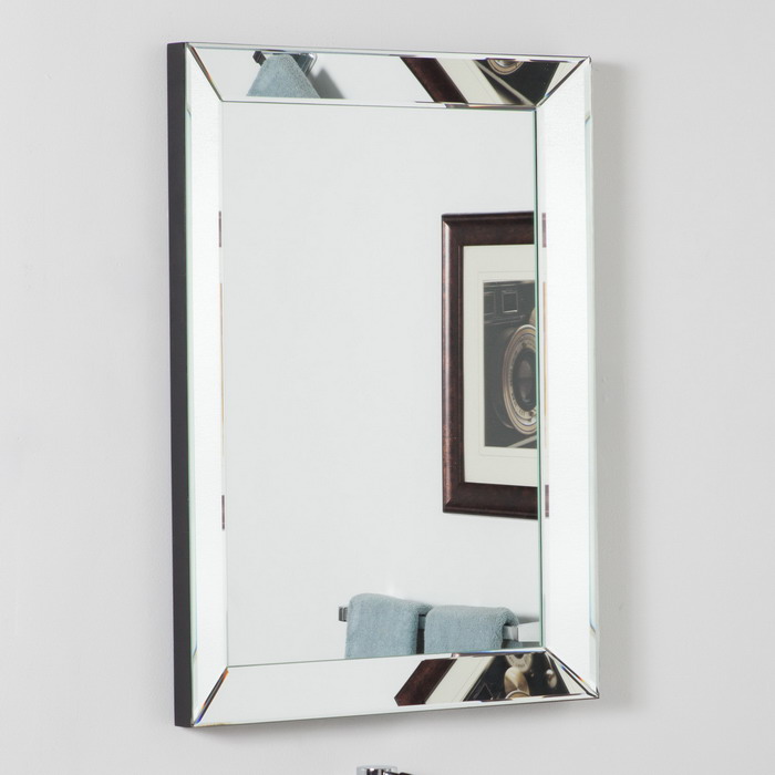 80017 Modern wall mirrors with full glass for hotel decorations