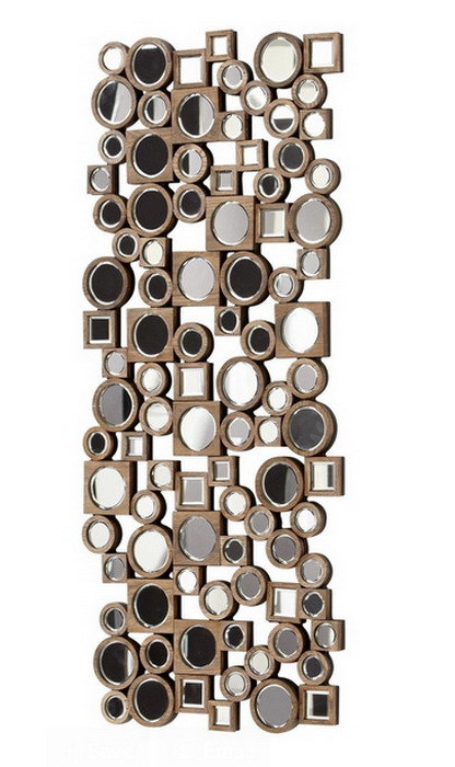 80020 Modern wall mirrors with full glass for hotel decorations