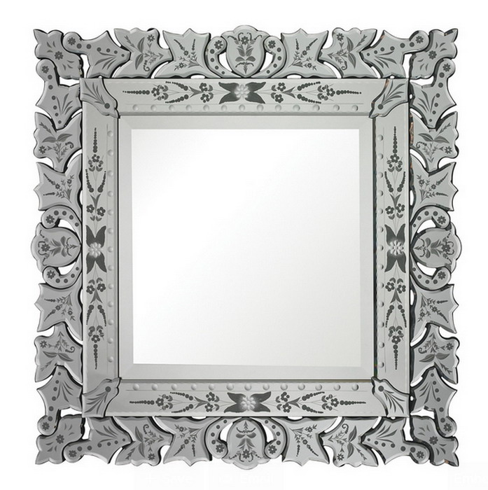 80026 Modern wall mirrors with full glass for hotel decorations