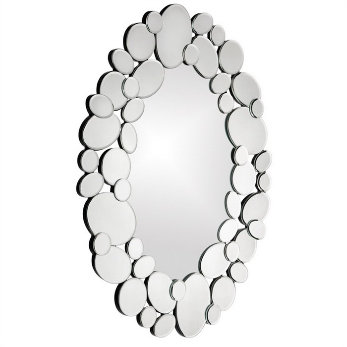 80029 Modern wall mirrors with full glass for hotel decorations