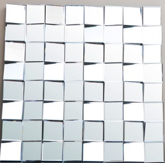 8276 Frameless Full glass Wall mirrors