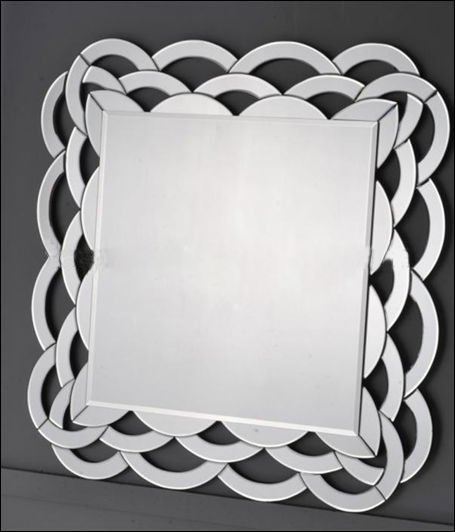 8279 Frameless Full glass Wall mirrors