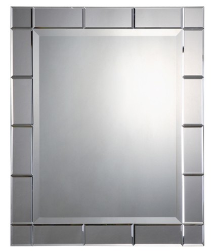 8284 Frameless Full glass Wall mirrors