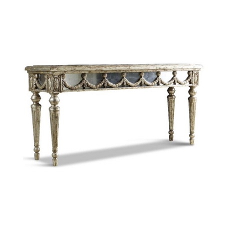 HFC00154 Hotel half moon console table