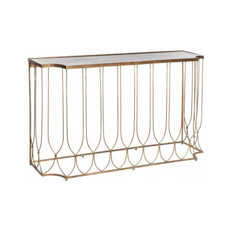 HFC00163 Hotel half moon console table