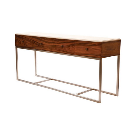 HFC00173 Hotel half moon console table