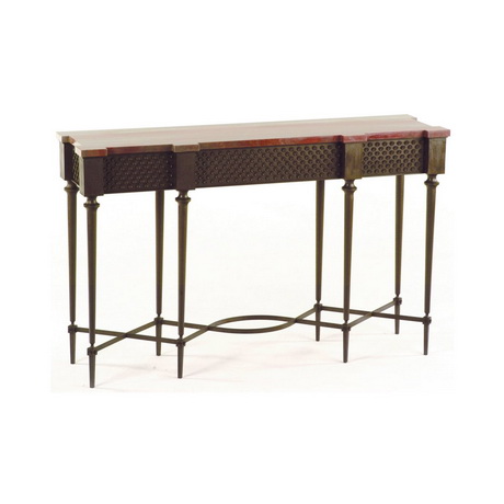 HFC00175 Hotel half moon console table