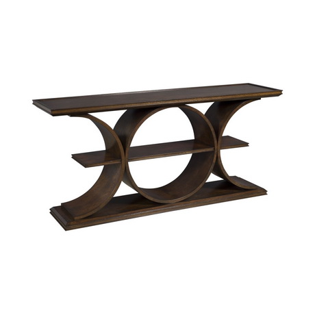 HFC00180 Hotel half moon console table