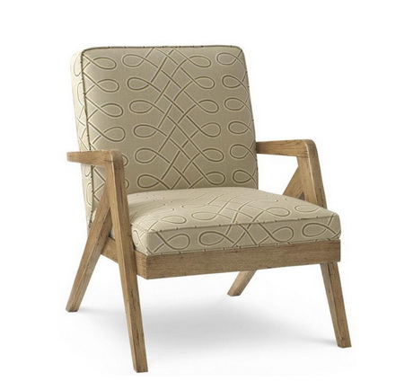 HFL00050 Hotel wooden lounge chair