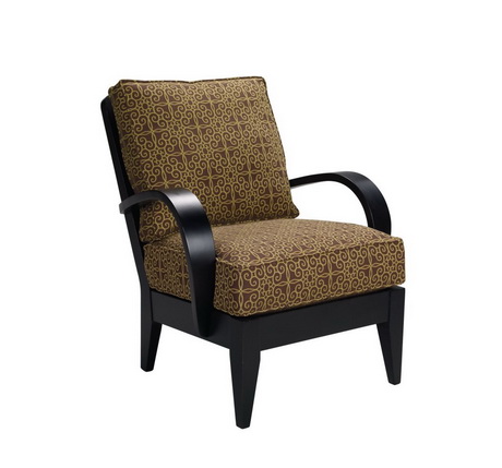 HFL00139 Hotel wooden lounge chair