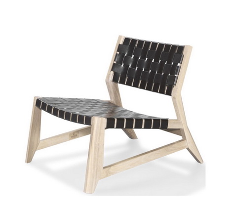 HFL00145 Hotel wooden lounge chair