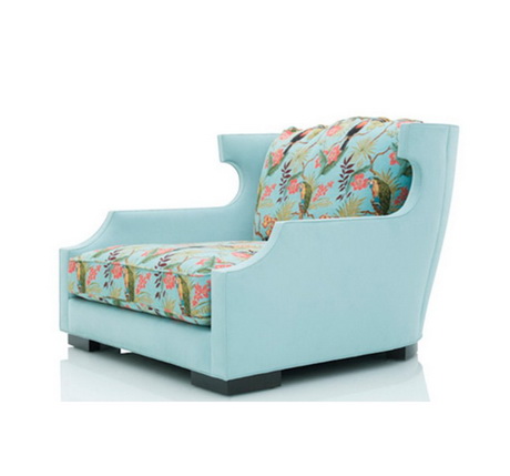 HFL00147 Hotel wooden lounge chair