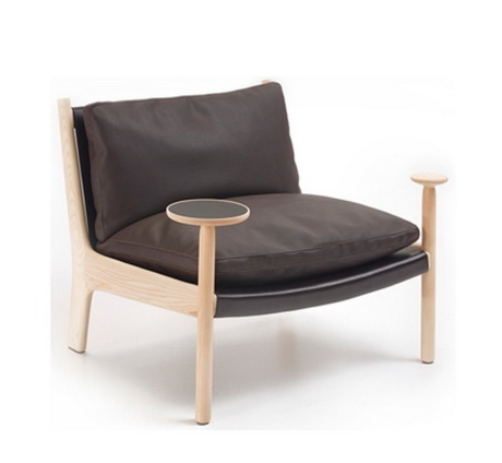 HFL00151 Hotel wooden lounge chair