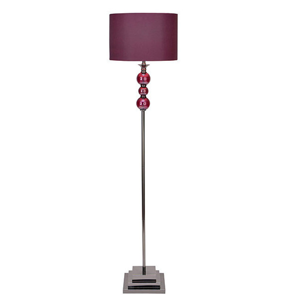 6610122 crystal floor standing lamp