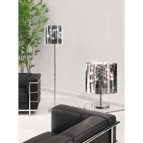 6610323 Steel floor lamp