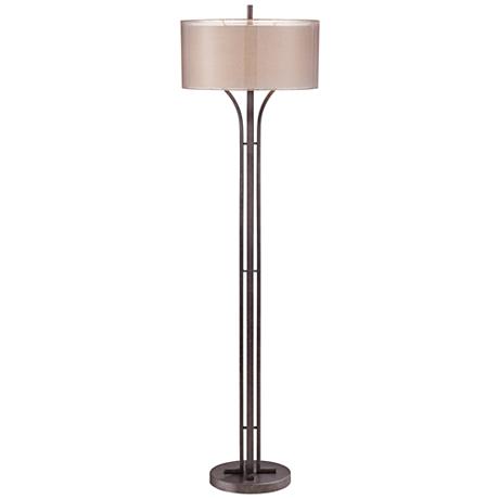 6610352 Steel floor lamp