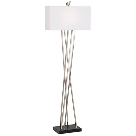 6610369 Steel floor lamp