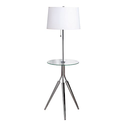 6610390 Steel floor lamp