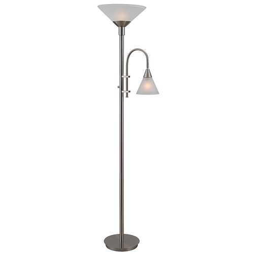 6610394 Steel floor lamp