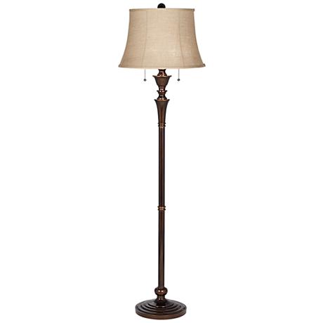 6610418 Steel floor lamp