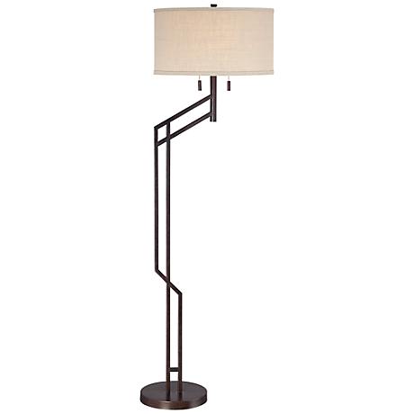 6610420 Steel floor lamp