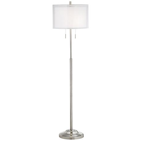 6610423 Steel floor lamp