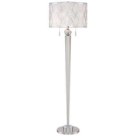 6610426 Steel floor lamp