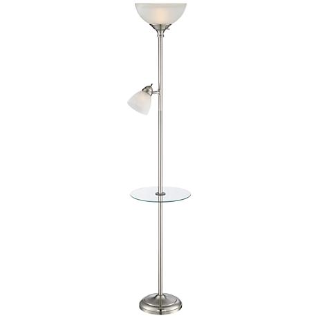 6610431 Steel floor lamp