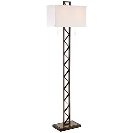 6610435 Steel floor lamp