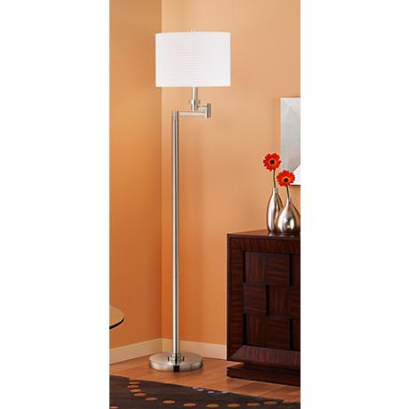 6610439 Steel floor lamp