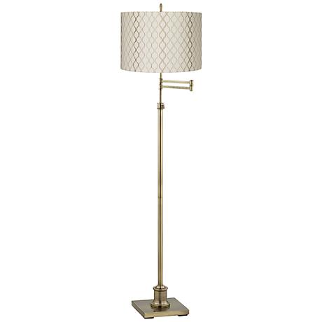 6610445 Steel floor lamp