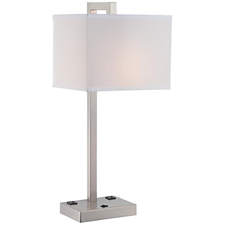 6620521 table lamp for guest rooms with USB charger