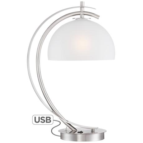 6620524 table lamp for guest rooms with USB charger