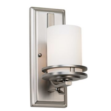 6630036 brushed nickel wall sconce