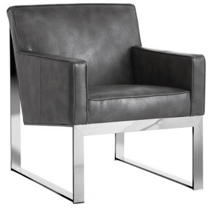 AC00055 New designs leather Lounge Chair