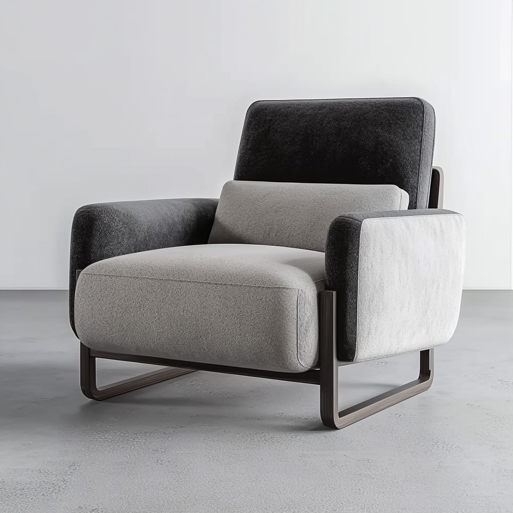 MTC0059 Matoezzi ITALIA design armchair with Italia fabric