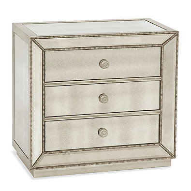 610010 Modern mirrored drawer cabinets chest