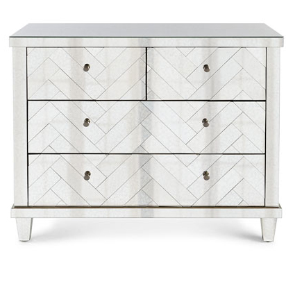 610064 glass chest furniture of drawers