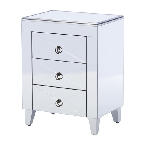 610075 glass chest furniture of drawers