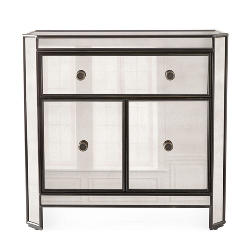 610076 glass chest drawers