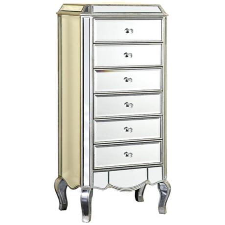 610093 Chipboard chest of drawers