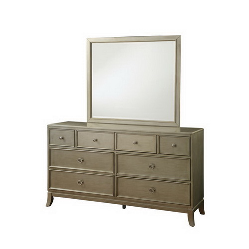 610202 bedroom furniture mirrored chest of drawers