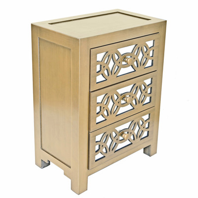 610447 wooden cabinet with drawer chest