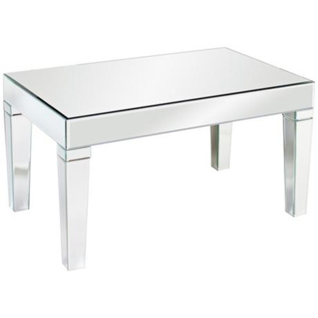 620001 Modern mirrored coffee table