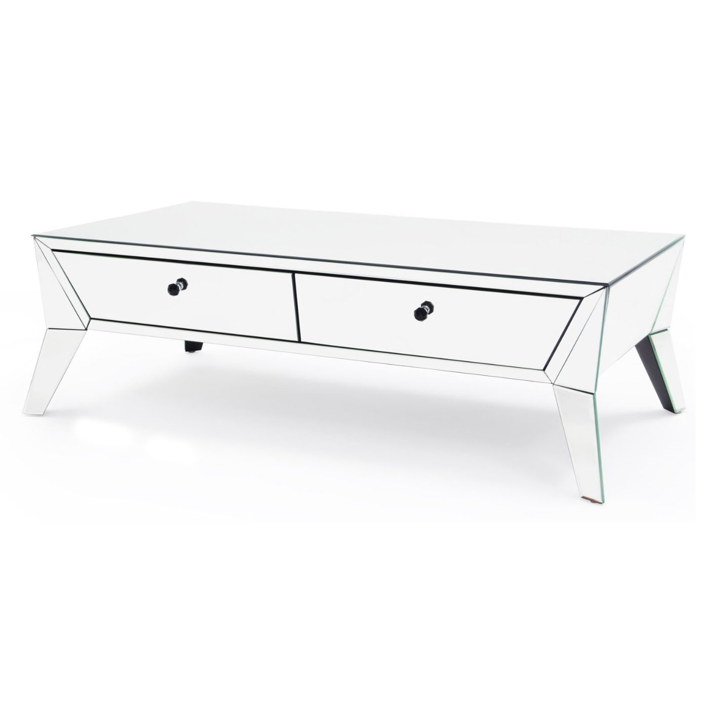 620002 Modern mirrored coffee table