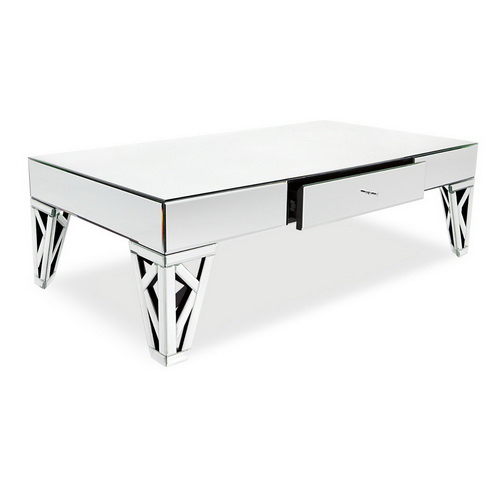 620003 Modern mirrored coffee table