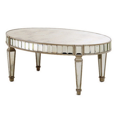 620006 Modern mirrored coffee table