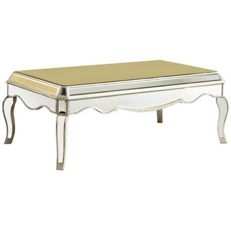 620012 Modern mirrored coffee table