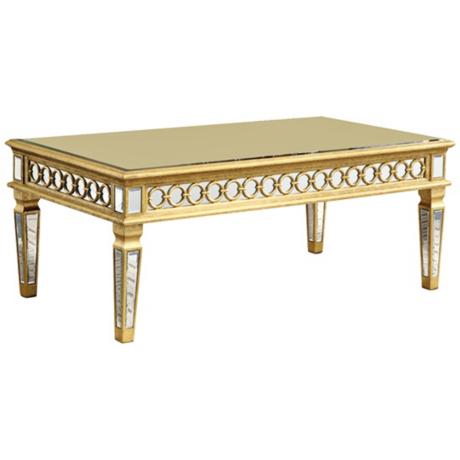 620013 Modern mirrored coffee table